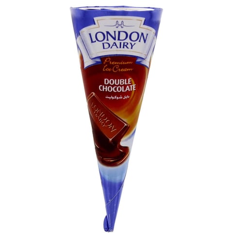 London Dairy Double Chocolate Cone120Ml