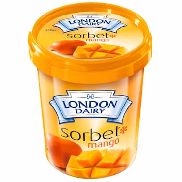 London Dairy Mango Sorbet 500Ml