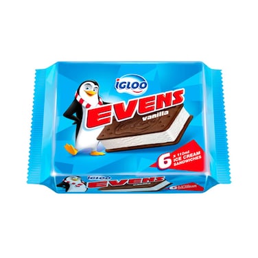 Igloo Evens Sandwich 6X90Ml