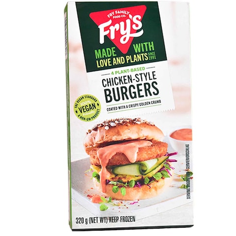 Fry&#39;S Chicken-Style Burgers 320G