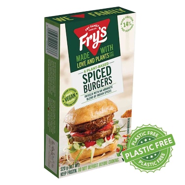 Fry&#39;S Spiced Burgers 320G