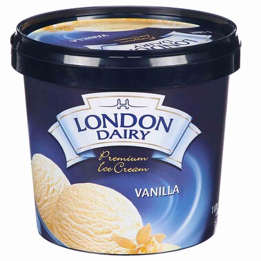 London Dairy Ice Cream Vanilla 1l