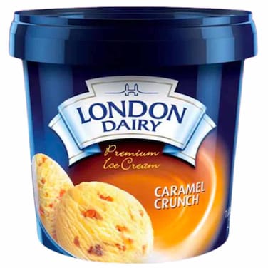 London Dairy Caramel Crunch 1L