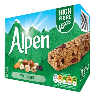 Alpen Fruit And Nut Muesli Bar 140g