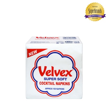 Velvex Napkin White Cocktail