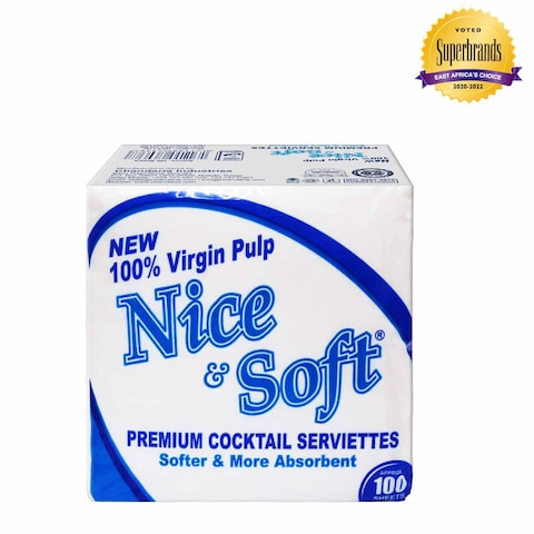 Nicesoft Napkin Cocktail 100 sheet