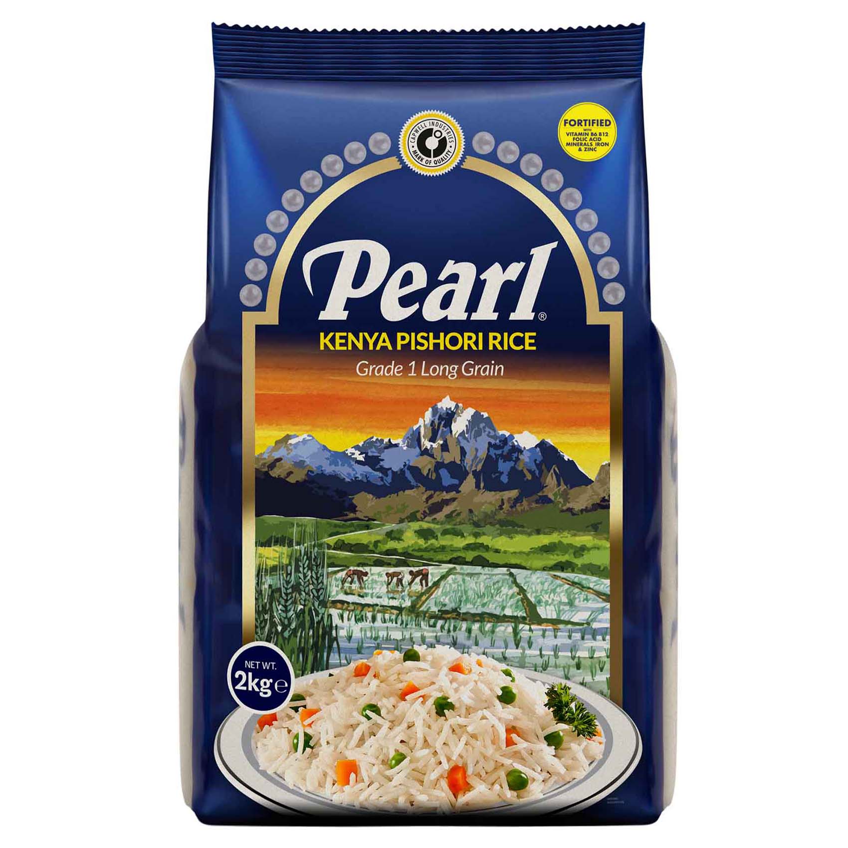 Pearl Pishori fortified rice 2Kg