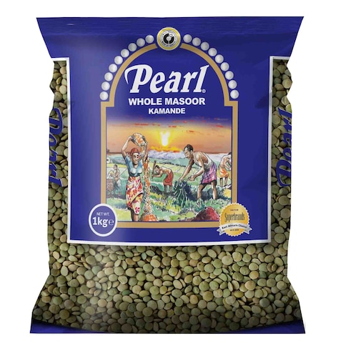 Pearl Pulses Large Size Whole Masoor Dal 1Kg