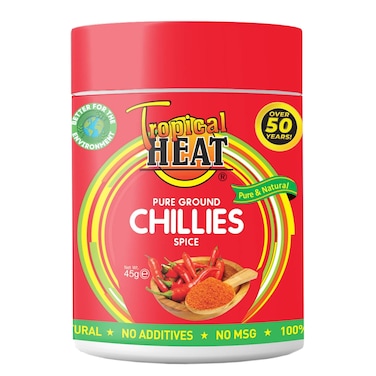 Tropical Heat  Chillies Ground 45G