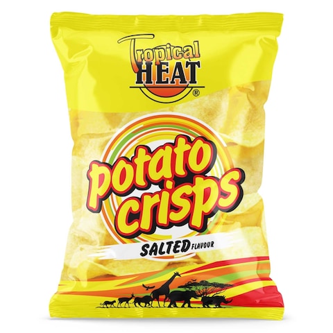 Tropical Heat  Snacks Salted Potato Crisps  200G