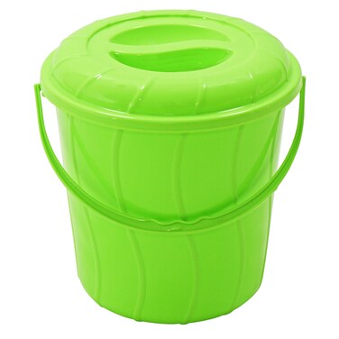 Kenpoly Stripe Bucket With Lid 5L (Assorted Colours)