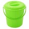 Kenpoly Stripe Bucket With Lid 5L (Assorted Colours)