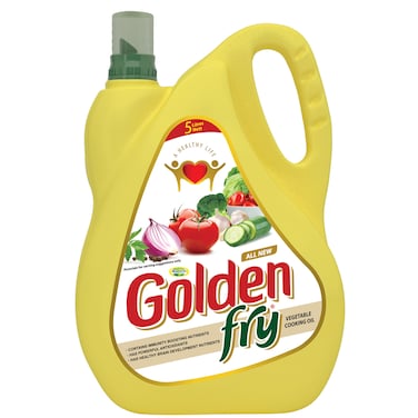 Golden Fry Vegetable Cooking Oil 5L