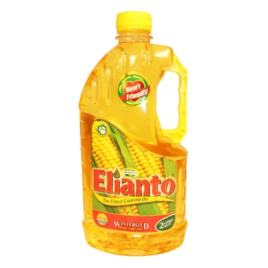 Elianto Winterized Pure Corn Cooking Oil 2L