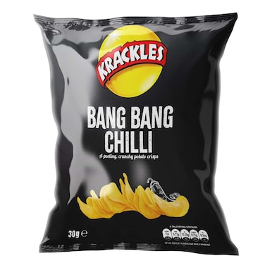 Krackles Bang Bang Chilli Potato Chips 30G