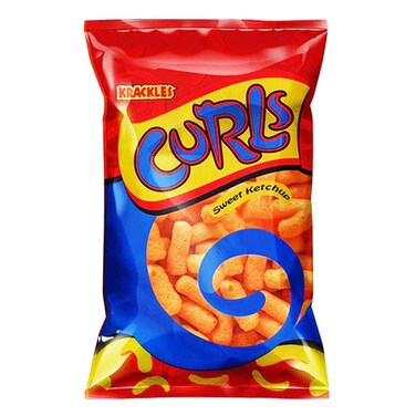 Krackles Sweet Ketchup Curls 15G
