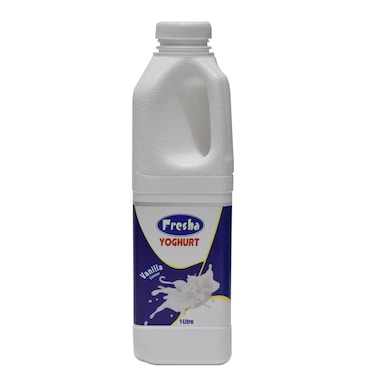 FRESHA VANILLA BOTTLE YOGURT 1L