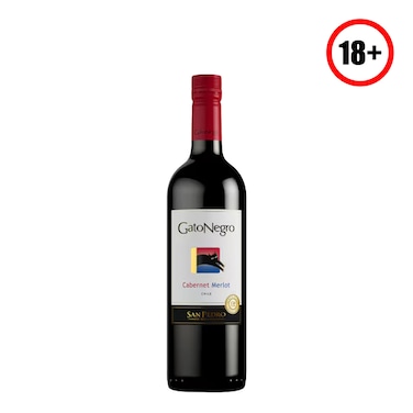 Gato Negro Cabernet Sauvignon Merlot Red Wine 750Ml
