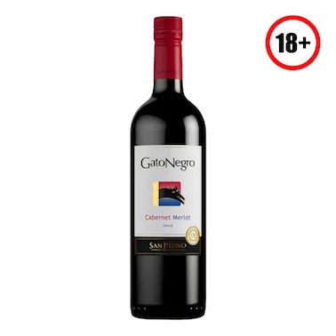 Gato Negro Cabernet Sauvignon Merlot Red Wine 750ml