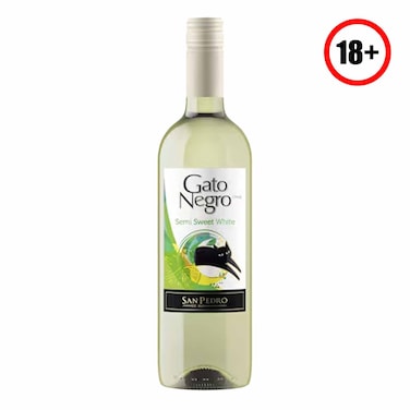 Gato Negro Semi Sweet White Wine 750Ml