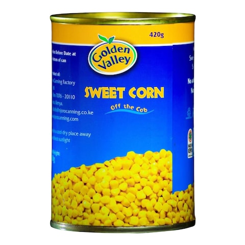 Golden Valley Sweet Corn Off Cob 420g
