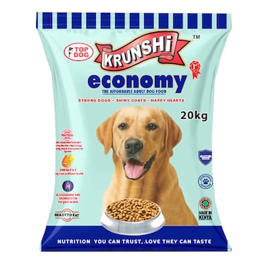 Krunshi Economy Precooked Dog Food 20kg