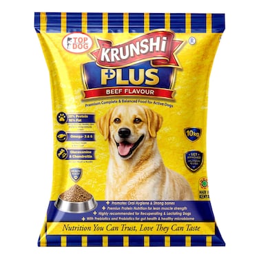 Krunshi Plus The Complete Dog Food 10kg