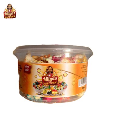 Milya&#39;s Tuttifrutti Flavoured Popcorn 105g