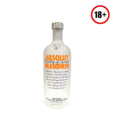 Absolut Mandrin Vodka 750ml
