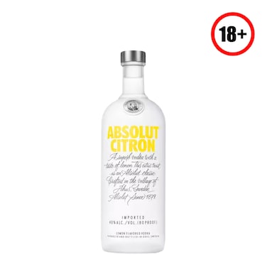 ABSOLUT VODKA CITRON 750ML