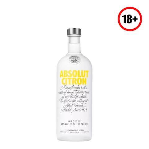 ABSOLUT VODKA CITRON 750ML