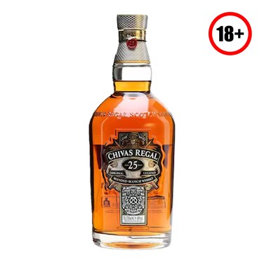 Chivas Regal 25 Year Old Blended Scotch Whisky 700Ml