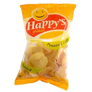 Happy Golden Salted Chips 50g