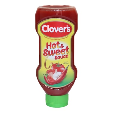 Clovers Hot and Sweet Sauce 700ml
