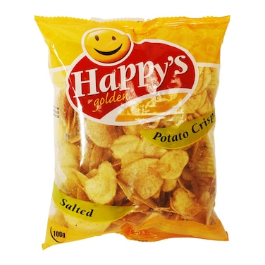 Happy Golden Salted Chips 100G