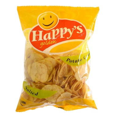 Happy Golden Salted Chips 100G