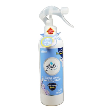 Glade Local Air Freshener Clinen 460Ml