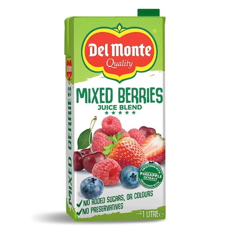 Del Monte Juice Blend Mixed Berry1L