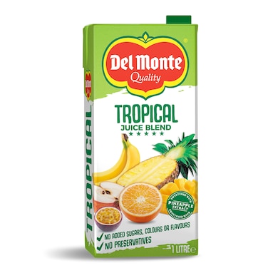 Del Monte Tropical Blend Juice 1L