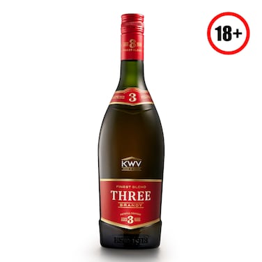 Kwv Finest Blend 3 Year Old Potstill Content Brandy Wine 750Ml