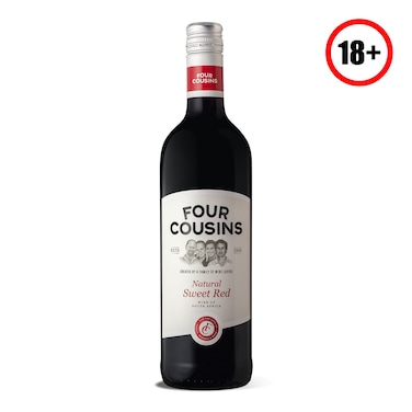 Four Cousins Natural Sweet Red Wine 750Ml