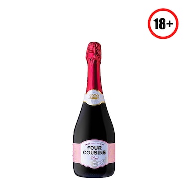 Four Cousins Sweet Sparkling Red Wine 750ml