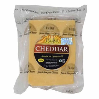 Raka Cheddar Slice Cheese 250G