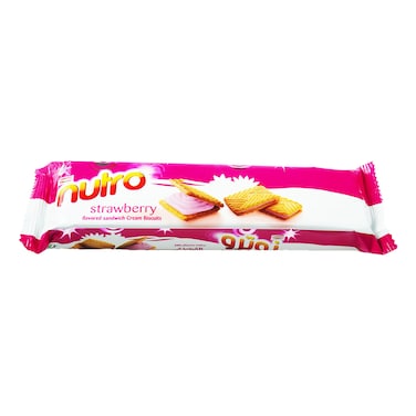 Nutro Strawberry Cream Biscuit 75G