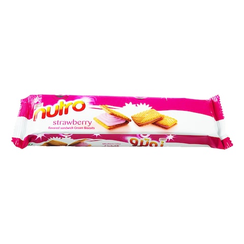 Nutro Strawberry Cream Biscuit 75G