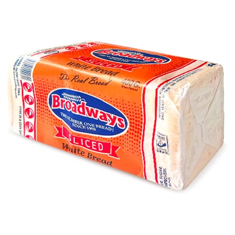 Broadways White Sliced Bread 400G