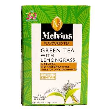 Melvins Green Tea Bags 50g