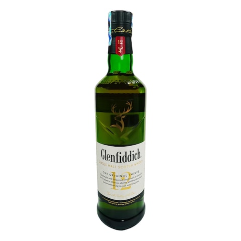 Glenfiddich 12 Year Old Single Malt Scotch Whisky 750ml