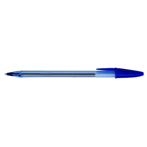 BIC Cristal Ballpoint Pens Medium Point (1.0 mm) - Blue, Box of 25