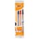 BIC Cristal  Ballpoint Pens Medium Point (1.0 mm) - Assorted, Pouch (2)     (1 Blue: 1 Red)